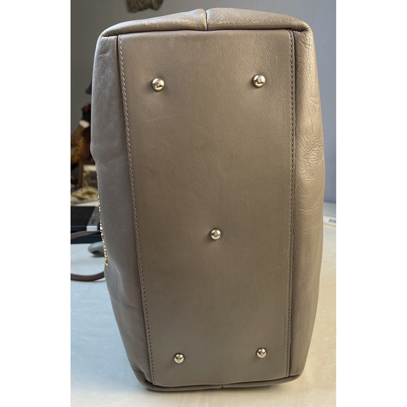 Dooney & Bourke Large CIty‎ Flynn Shoulder Bag ~ Dove Gray - Picture 6 of 16